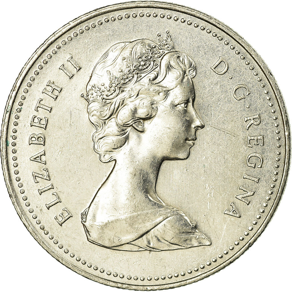 Coin, Canada, Elizabeth II, 50 Cents, 1981, Royal Canadian Mint, Ottawa