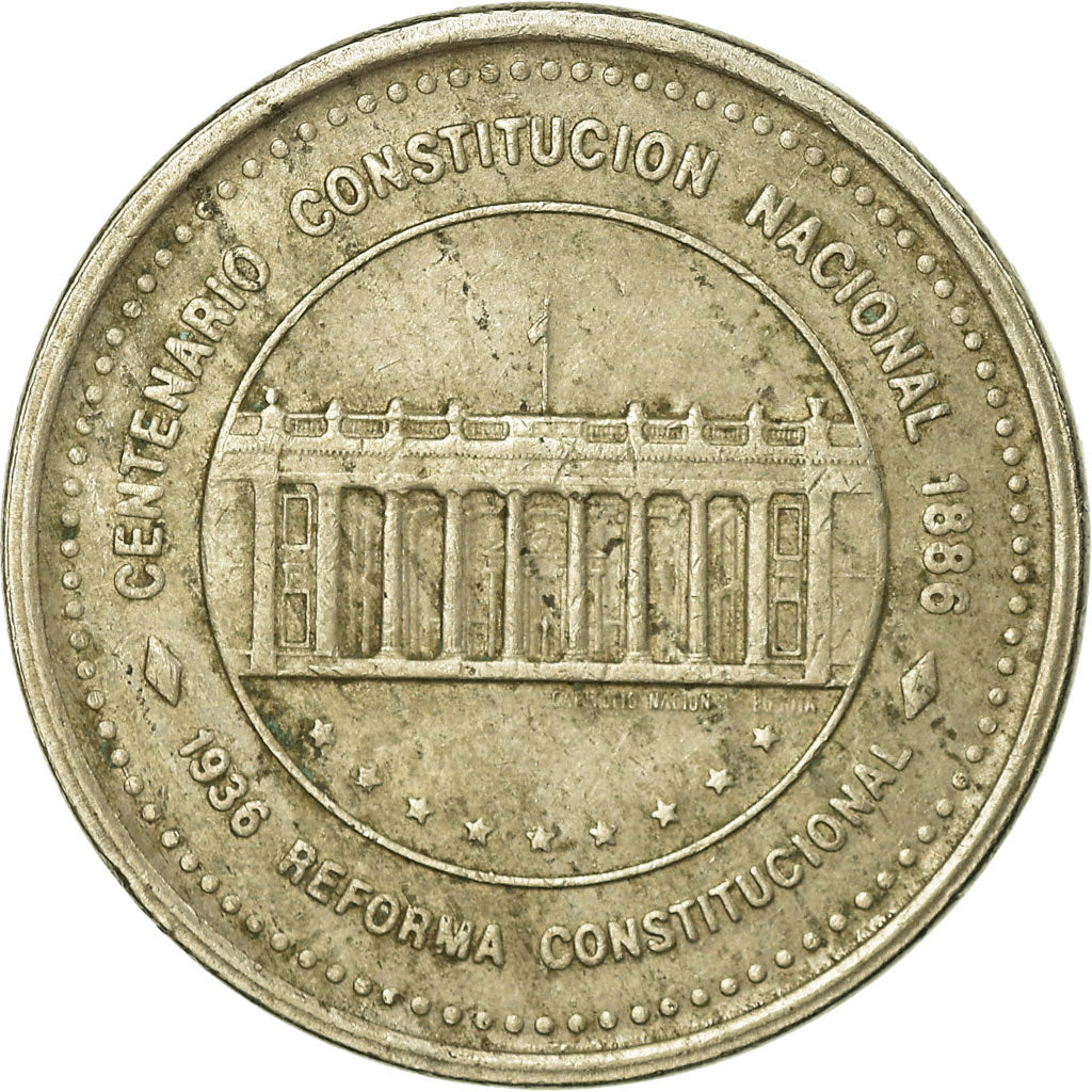 Coin, Colombia, 50 Pesos, 1987, VF(30-35), Copper-nickel, KM:272