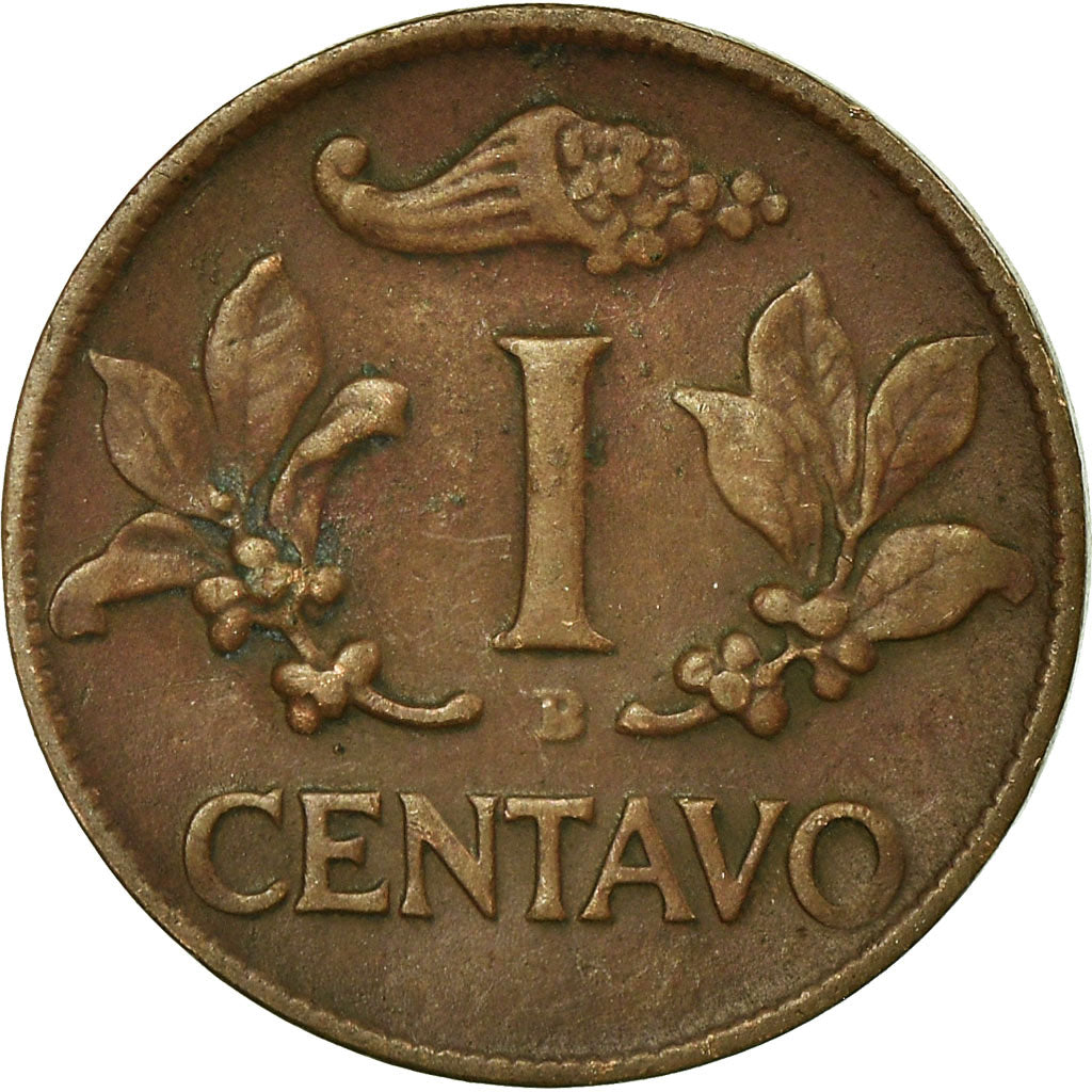 Moneda, Colombia, Centavo, 1943, BC+, Bronce, KM:205