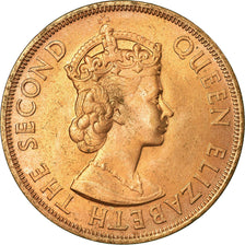 Coin, East Caribbean States, Elizabeth II, 2 Cents, 1955, AU(55-58), Bronze