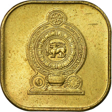 Coin, Sri Lanka, 5 Cents, 1975, EF(40-45), Nickel-brass, KM:139