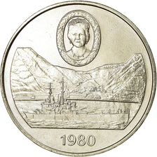Moneta, Sant’Elena, Elizabeth II, 25 Pence, Crown, 1980, SPL-, Rame-nichel