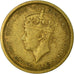 Coin, BRITISH WEST AFRICA, George VI, 6 Pence, 1938, VF(30-35), Nickel-brass