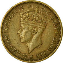Coin, BRITISH WEST AFRICA, George VI, Shilling, 1938, EF(40-45), Nickel-brass