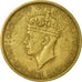 Coin, BRITISH WEST AFRICA, George VI, 2 Shillings, 1938, EF(40-45)