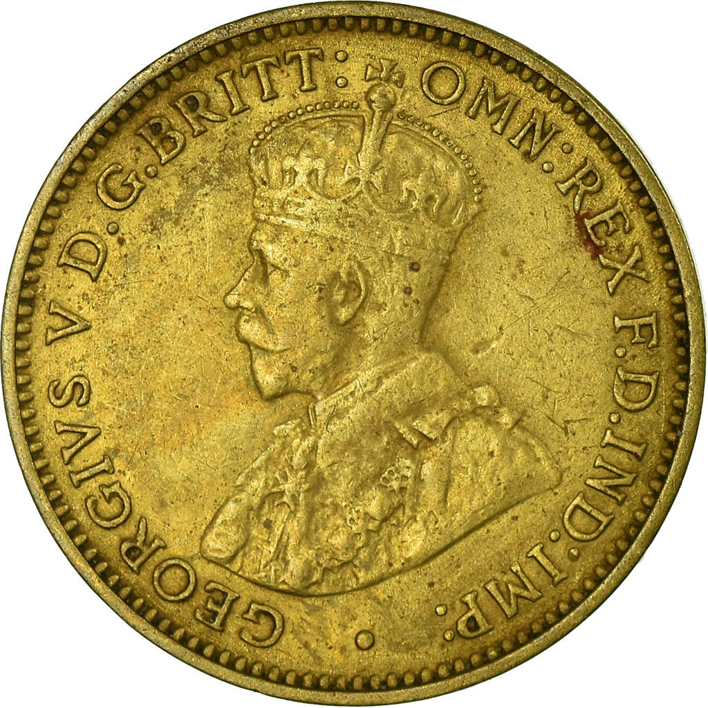 Münze, BRITISH WEST AFRICA, George V, 3 Pence, 1936, SS, Tin-Brass, KM:10b