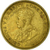 Münze, BRITISH WEST AFRICA, George V, 3 Pence, 1936, SS, Tin-Brass, KM:10b