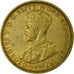 Coin, BRITISH WEST AFRICA, George V, Shilling, 1936, EF(40-45), Tin-Brass