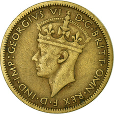 Coin, BRITISH WEST AFRICA, George VI, Shilling, 1939, EF(40-45), Nickel-brass