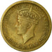Coin, BRITISH WEST AFRICA, George VI, 6 Pence, 1943, EF(40-45), Nickel-brass