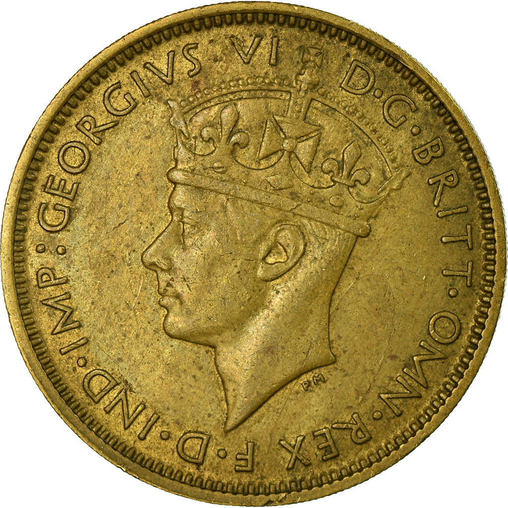 Moneta, AFRICA OCCIDENTALE BRITANNICA, George VI, Shilling, 1943, BB