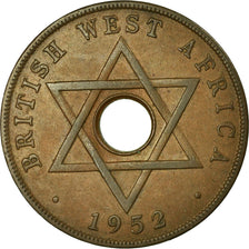 Coin, BRITISH WEST AFRICA, Penny, 1952, EF(40-45), Bronze, KM:30a