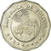 Coin, Bolivia, 25 Centavos, 1972, AU(55-58), Nickel Clad Steel, KM:193