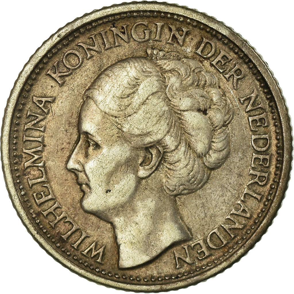 Coin, Curacao, 1/10 Gulden, 1944, Denver, USA, VF(30-35), Silver, KM:43