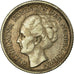 Coin, Curacao, 1/10 Gulden, 1944, Denver, USA, VF(30-35), Silver, KM:43