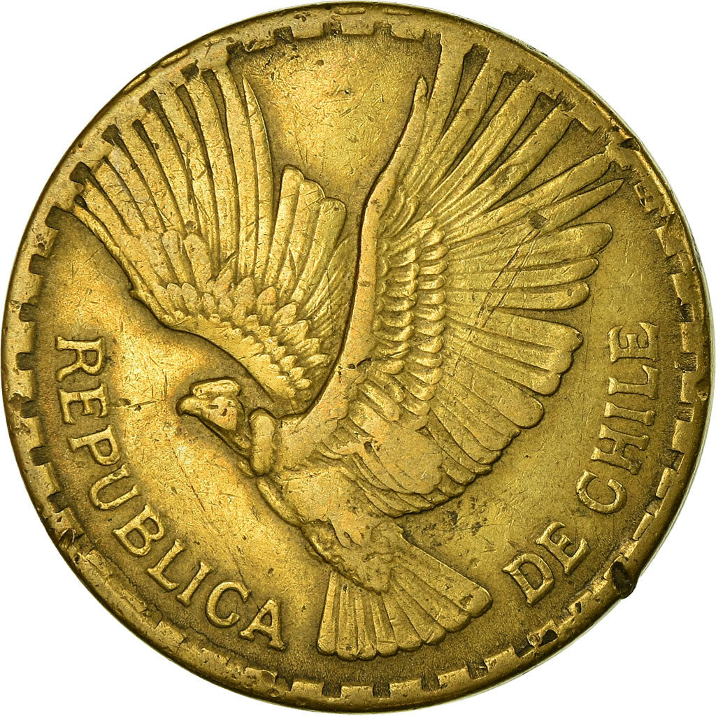 Moneda, Chile, 10 Centesimos, 1966, BC+, Aluminio - bronce, KM:191