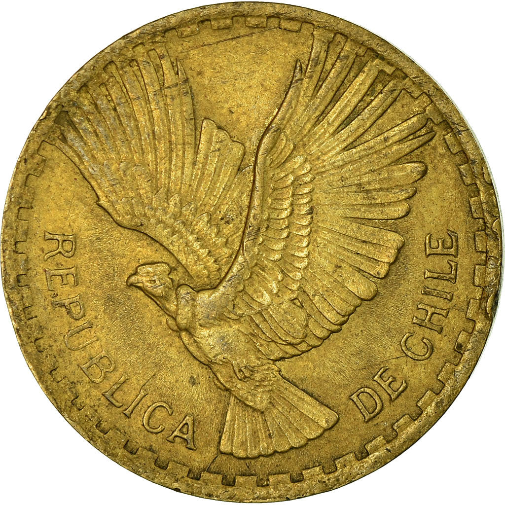Moneda, Chile, 2 Centesimos, 1965, BC+, Aluminio - bronce, KM:193