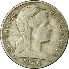 Coin, Colombia, 5 Centavos, 1946, VF(30-35), Copper-nickel, KM:199