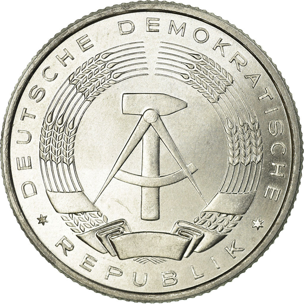 Coin, GERMAN-DEMOCRATIC REPUBLIC, 2 Mark, 1957, Berlin, AU(55-58), Aluminum