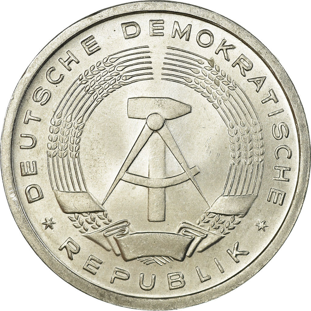 Münze, GERMAN-DEMOCRATIC REPUBLIC, Mark, 1956, Berlin, VZ, Aluminium, KM:13