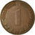 Monnaie, République fédérale allemande, Pfennig, 1949, Hambourg, TTB, Copper
