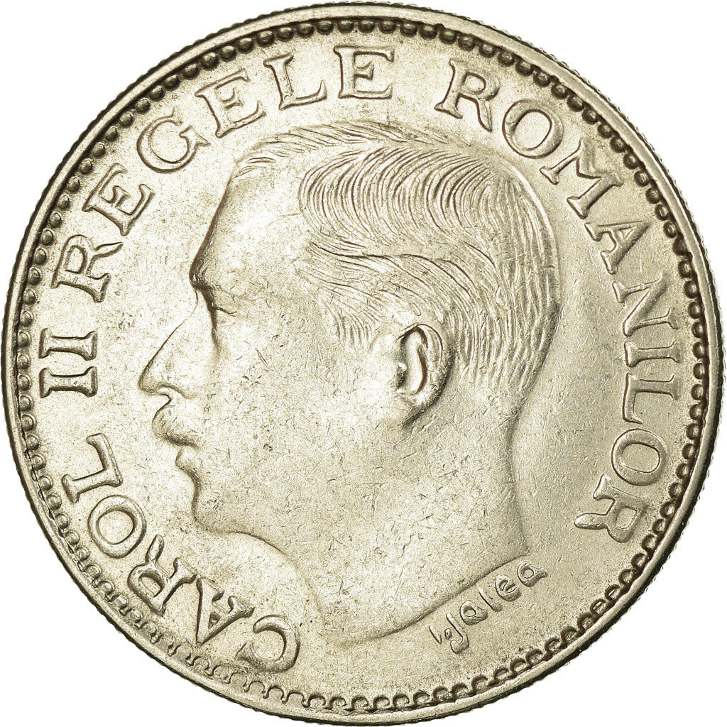 Münze, Rumänien, Carol II, 100 Lei, 1936, VZ, Nickel, KM:54