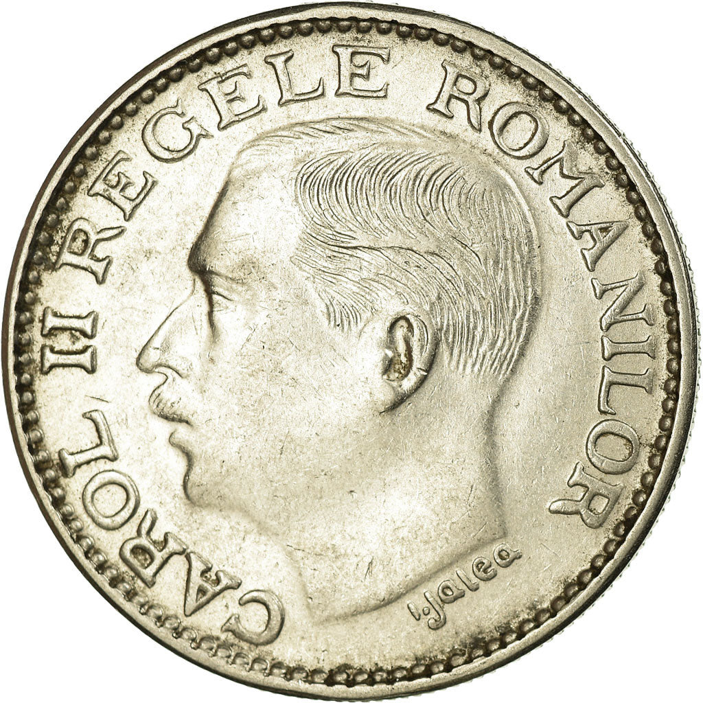 Münze, Rumänien, Carol II, 100 Lei, 1936, VZ, Nickel, KM:54