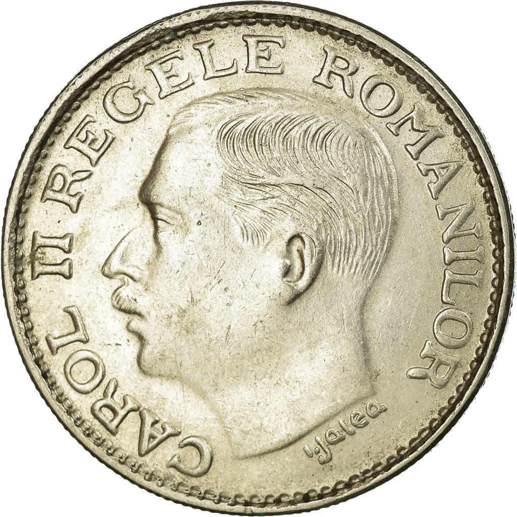 Münze, Rumänien, Carol II, 100 Lei, 1936, VZ, Nickel, KM:54