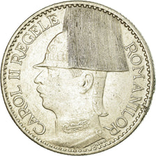 Moneta, Romania, Carol II, 50 Lei, 1937, SPL-, Nichel, KM:55