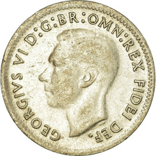 Coin, Australia, George VI, Threepence, 1950, EF(40-45), Silver, KM:44