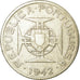 Coin, Mozambique, 2-1/2 Escudos, 1942, VF(30-35), Silver, KM:68