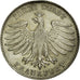Coin, German States, FRANKFURT AM MAIN, 1/2 Gulden, 1841, AU(50-53), Silver
