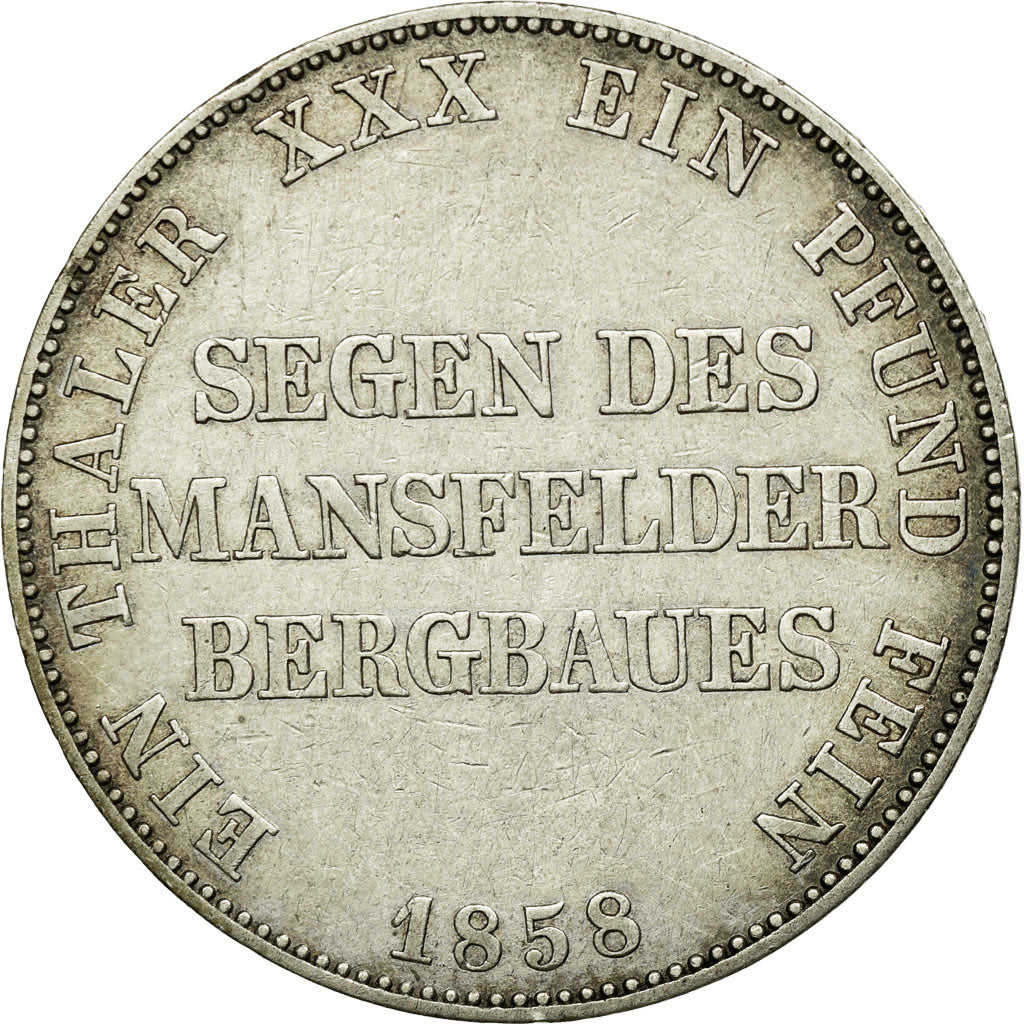 Coin, German States, PRUSSIA, Friedrich Wilhelm IV, Thaler, 1858, Berlin
