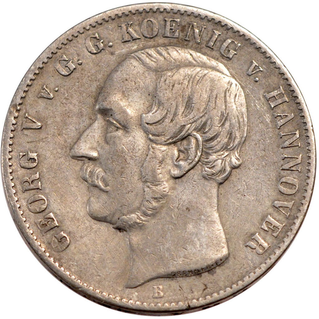 Germany, Thaler, 1855, EF(40-45), Silver, 22.08