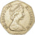 Coin, Great Britain, Elizabeth II, 50 Pence, 1983, EF(40-45), Copper-nickel