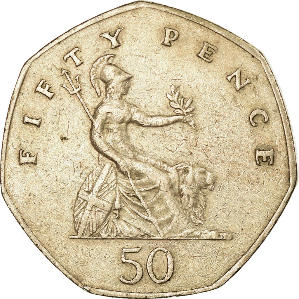 Münze, Großbritannien, Elizabeth II, 50 Pence, 1983, SS, Copper-nickel, KM:932