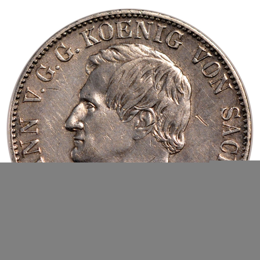 GERMAN STATES, Thaler, 1860, KM #1210, AU(50-53), Silver, 18.47
