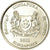 Moneta, Singapur, 20 Cents, 2011, Singapore Mint, EF(40-45), Miedź-Nikiel