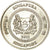 Munten, Singapur, 50 Cents, 2011, Singapore Mint, ZF, Copper-nickel, KM:102
