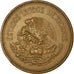Moneda, México, 20 Centavos, 1952, Mexico City, BC+, Bronce, KM:439