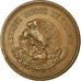 Coin, Mexico, 20 Centavos, 1943, Mexico City, VF(30-35), Bronze, KM:439
