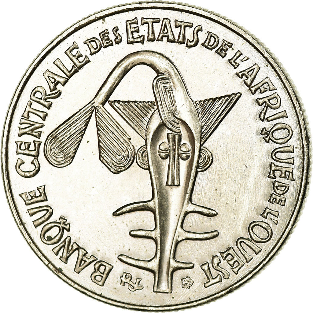 Moeda, Estados da África Ocidental, 50 Francs, 2003, Paris, EF(40-45)