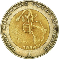 Coin, West African States, 250 Francs, 1996, VF(30-35), Bi-Metallic, KM:13