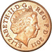 Monnaie, Grande-Bretagne, Elizabeth II, 2 Pence, 2011, TTB, Copper Plated Steel