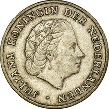Coin, Netherlands Antilles, Juliana, Gulden, 1952, EF(40-45), Silver, KM:2