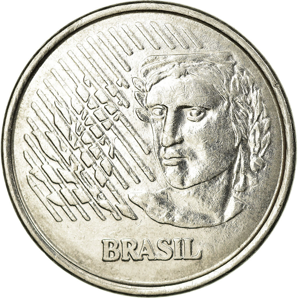 Coin, Brazil, Real, 1994, EF(40-45), Stainless Steel, KM:636