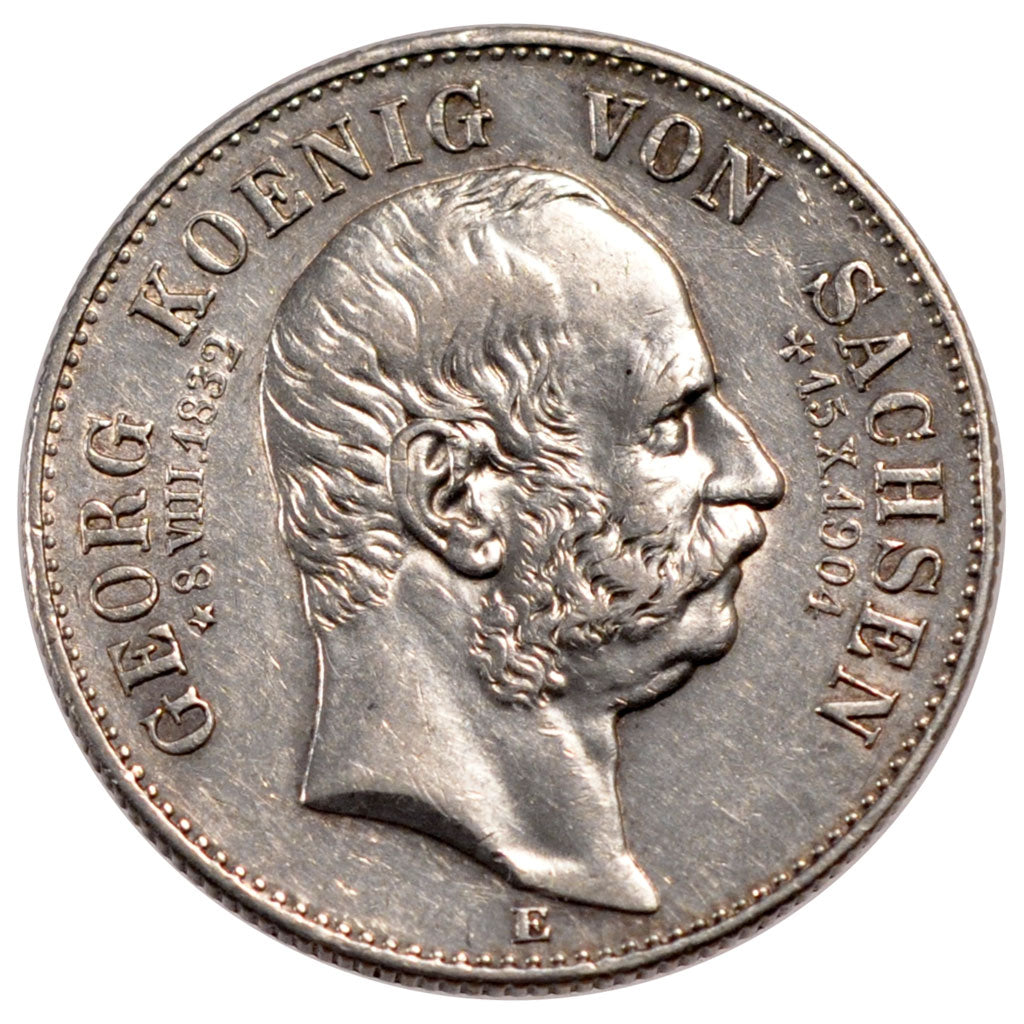 Germany, 2 Mark, 1904, AU(50-53), Silver, 11.13