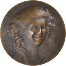 Frankreich, Medaille, La Grappe, Société de la Côte d'Or, Agriculture, Ovide