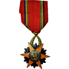 Gabon, Ordre de l'Etoile Equatoriale, Medal, 1959, Excellent Quality, Bronze, 42