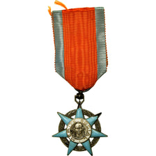 Frankrijk, Ordre du Mérite Social, Medaille, Good Quality, Zilver, 40